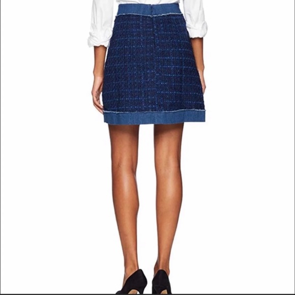 Kate spade Brooke street denim tweed skirt - Picture 3 of 6